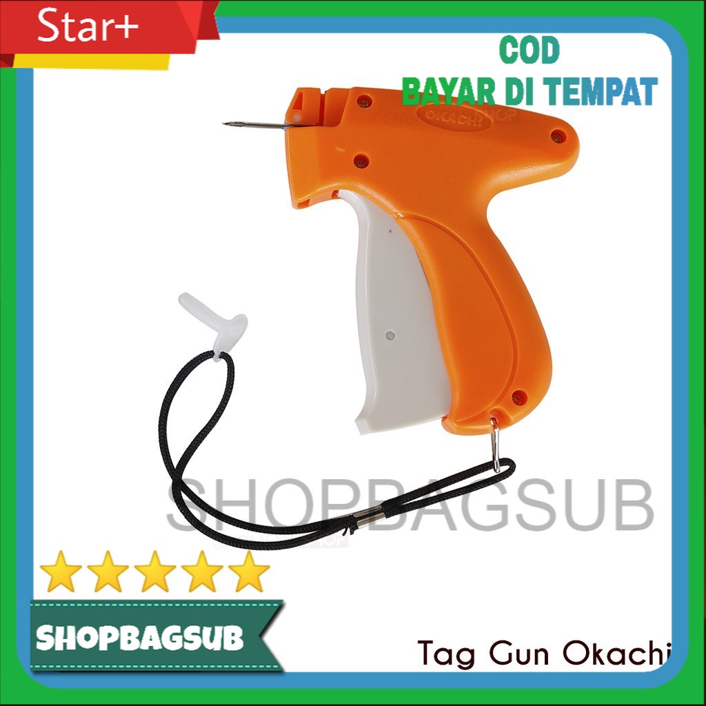 

TEMBAKAN TAG GUN (alat pemasang tag pin label harga) MERK TG88