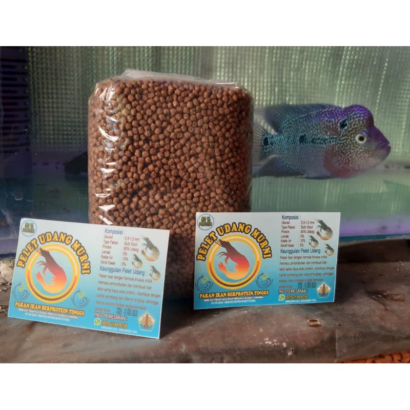 Pelet Udang Murni 100gr size M