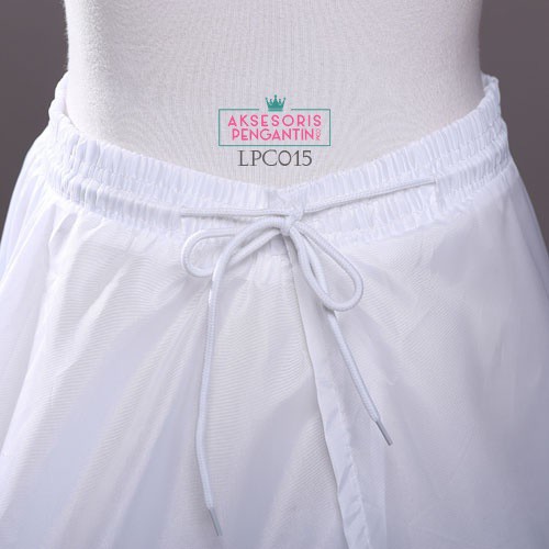 [STOCK TERBATAS] PETTICOAT PETIKUT HIGH QUALITY ROK NGEMBANG PENGEMBANG GAUN LPC015
