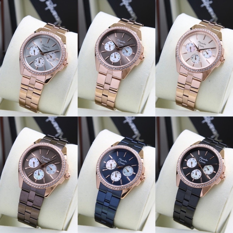 JAM TANGAN WANITA ALEXANDRE CHRISTIE AC 2949 ORIGINAL GARANSI RESMI 1 TAHUN