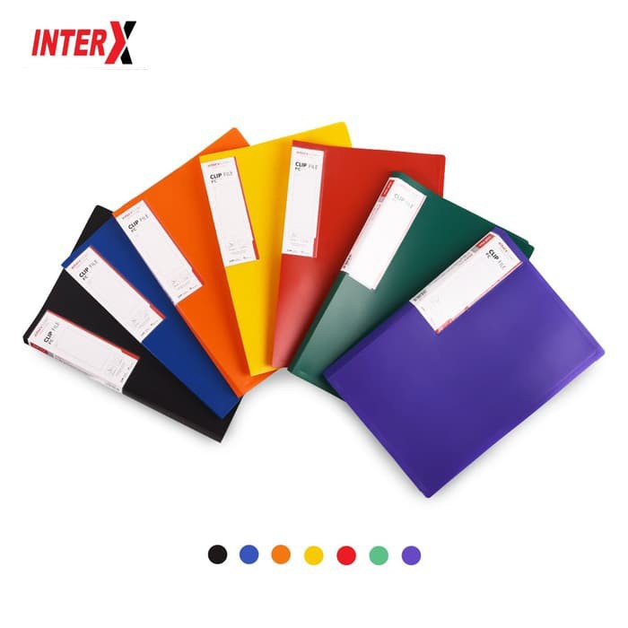 

Map Plastik Jepit Inter-X