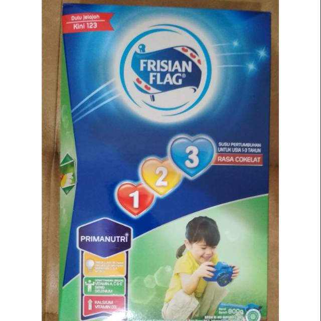 Frisian Flag 123 FF123 800gr rasa coklat..