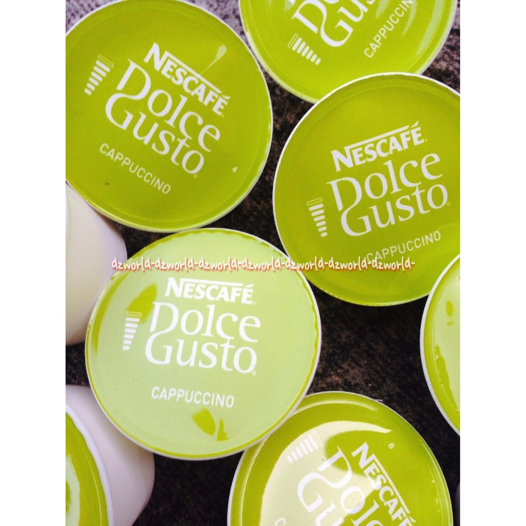 Nescafe Dolce Gusto 16Capsule Cappuccino Kopi Arabika Dan Susu Capucino Coffee Seduh Dengan Mesin Neskafe Nescaffe