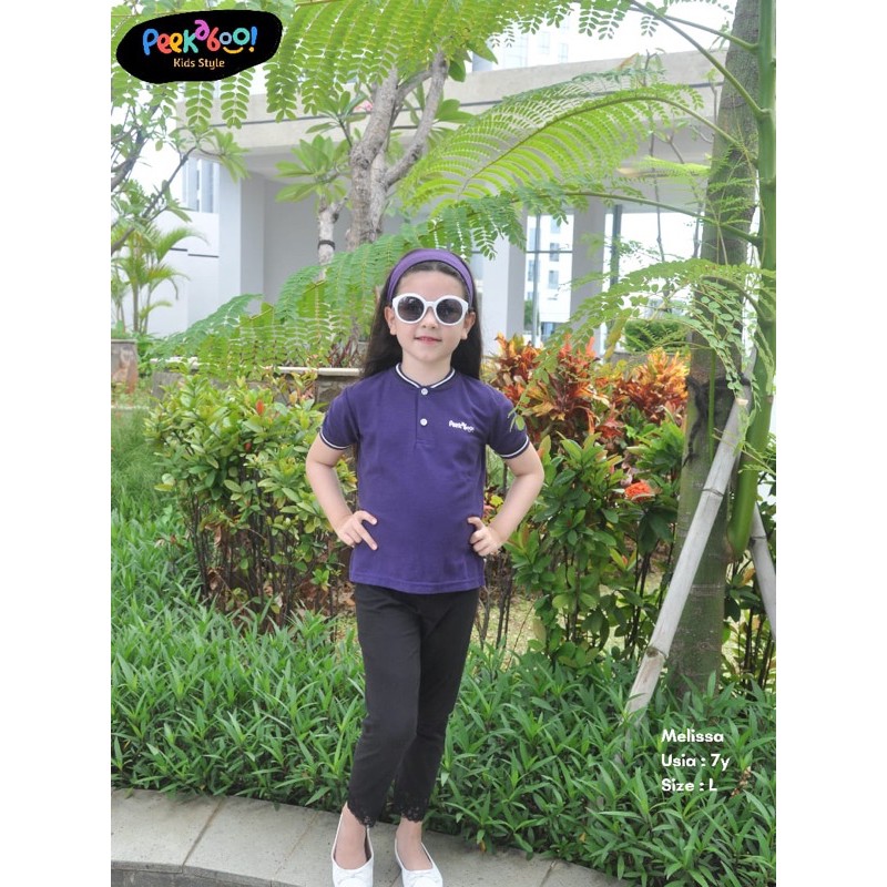 Kaos Polo Anak Peek A Boo