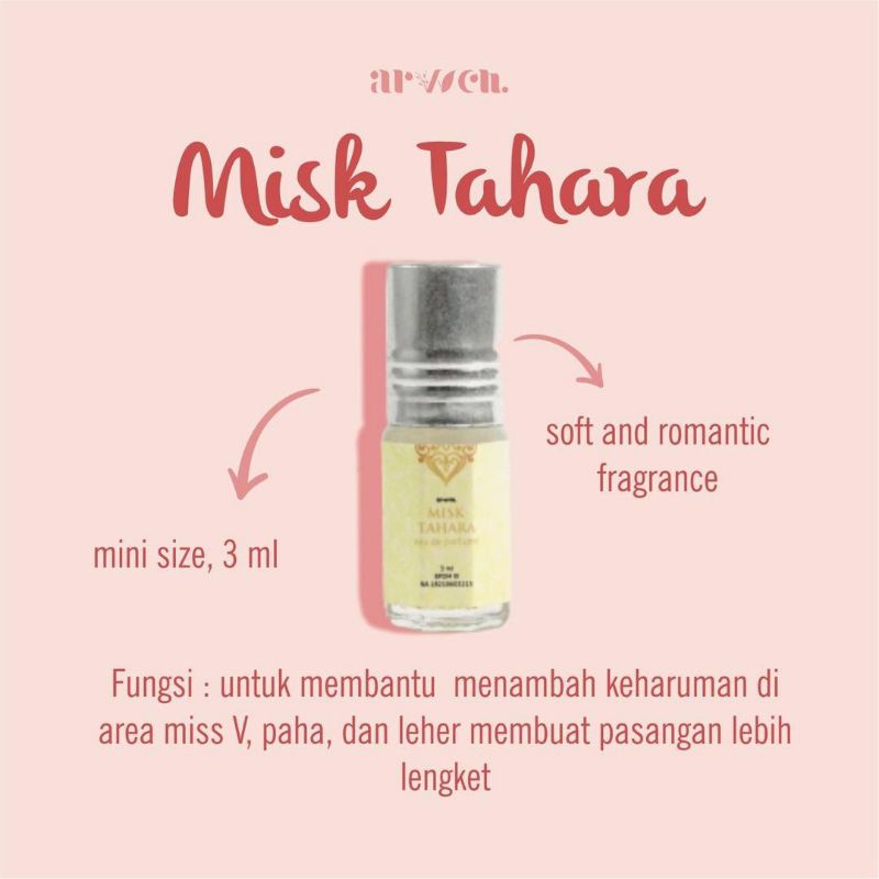 Misk Tahara Parfum Parfume Wanita Wangi  Viral Arvven