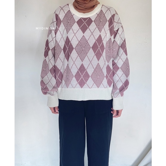 Andela Knitt Blouse Sweater Wanita