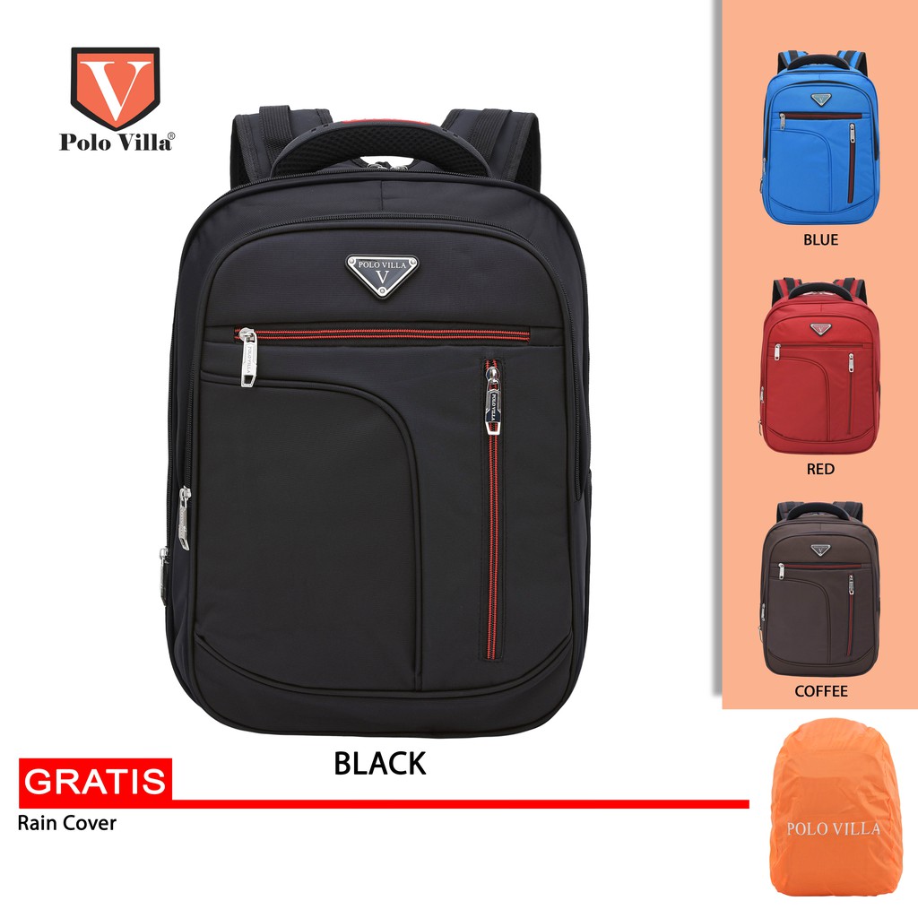 (TSI) Ransel Polo Villa Flight Solo Backpack 9213 Tas Sekolah