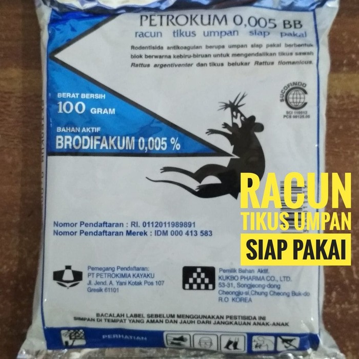 Racun Tikus Anti Bau / Racun Tikus Paling Ampuh