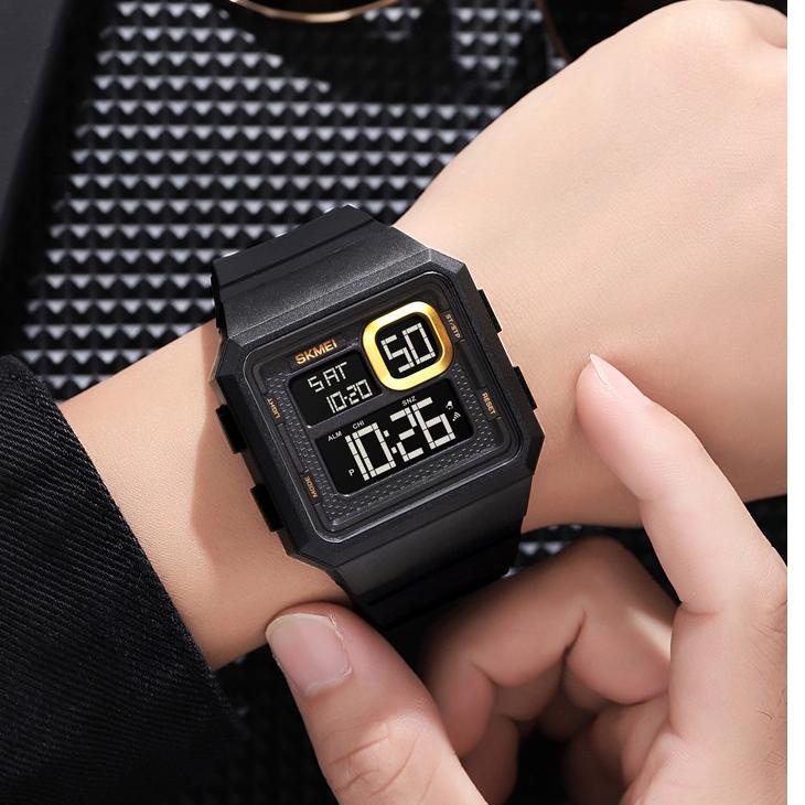 Terbagus.. SKMEI 1877 Jam Tangan Pria Digital Dual Time Anti Air 5 Bar WATCHKITE MGOS