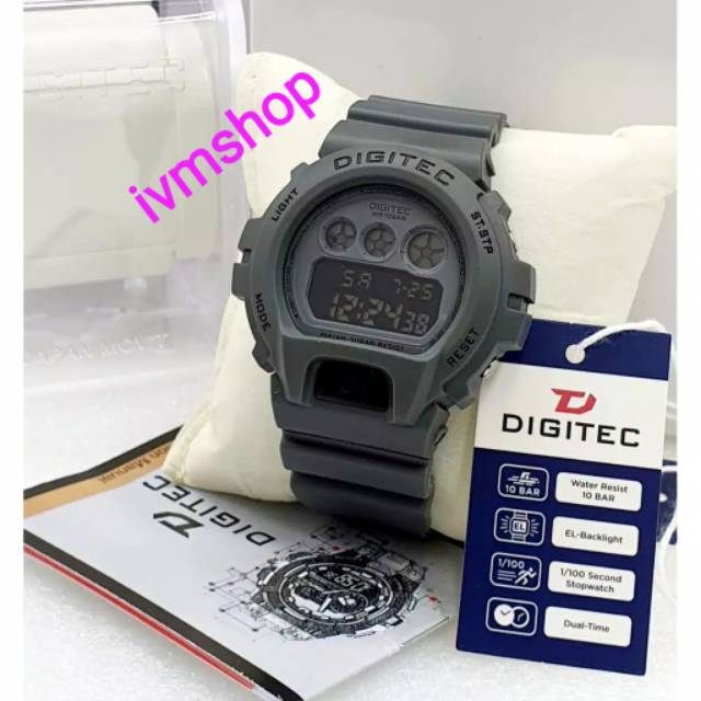 JAM TANGAN KEREN SPORTY DIGITEC 2098 NEW ORIGINAL WATER RESIST