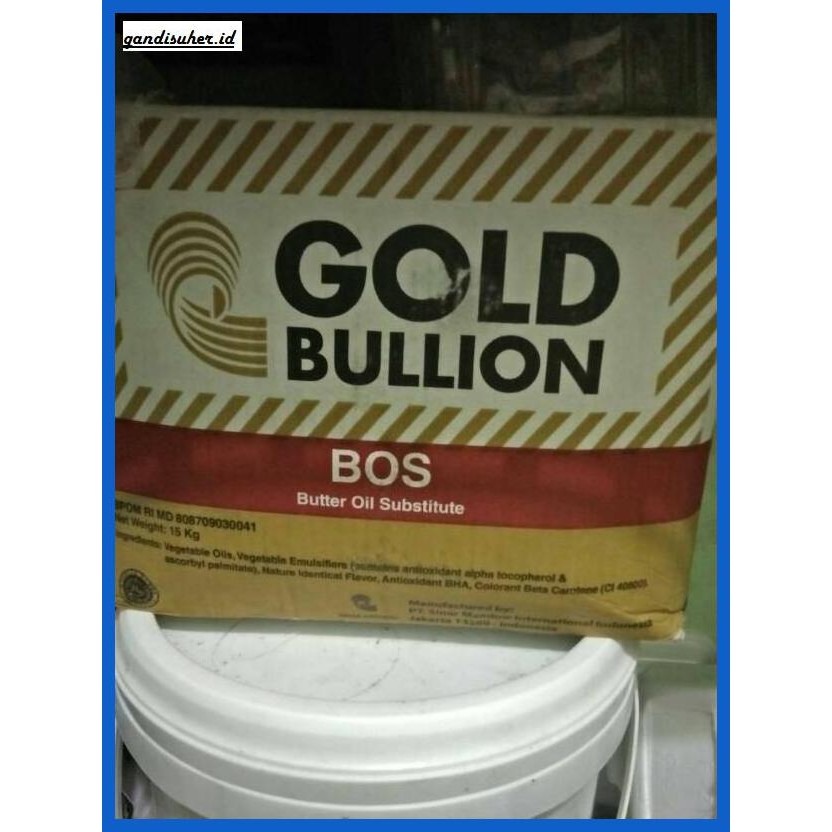 

Rettubagetnem- Roombutter/B.O.S+B.O.S Gold Bullion 500Gr+Butter Oil Subtitute -Asli-Slii.