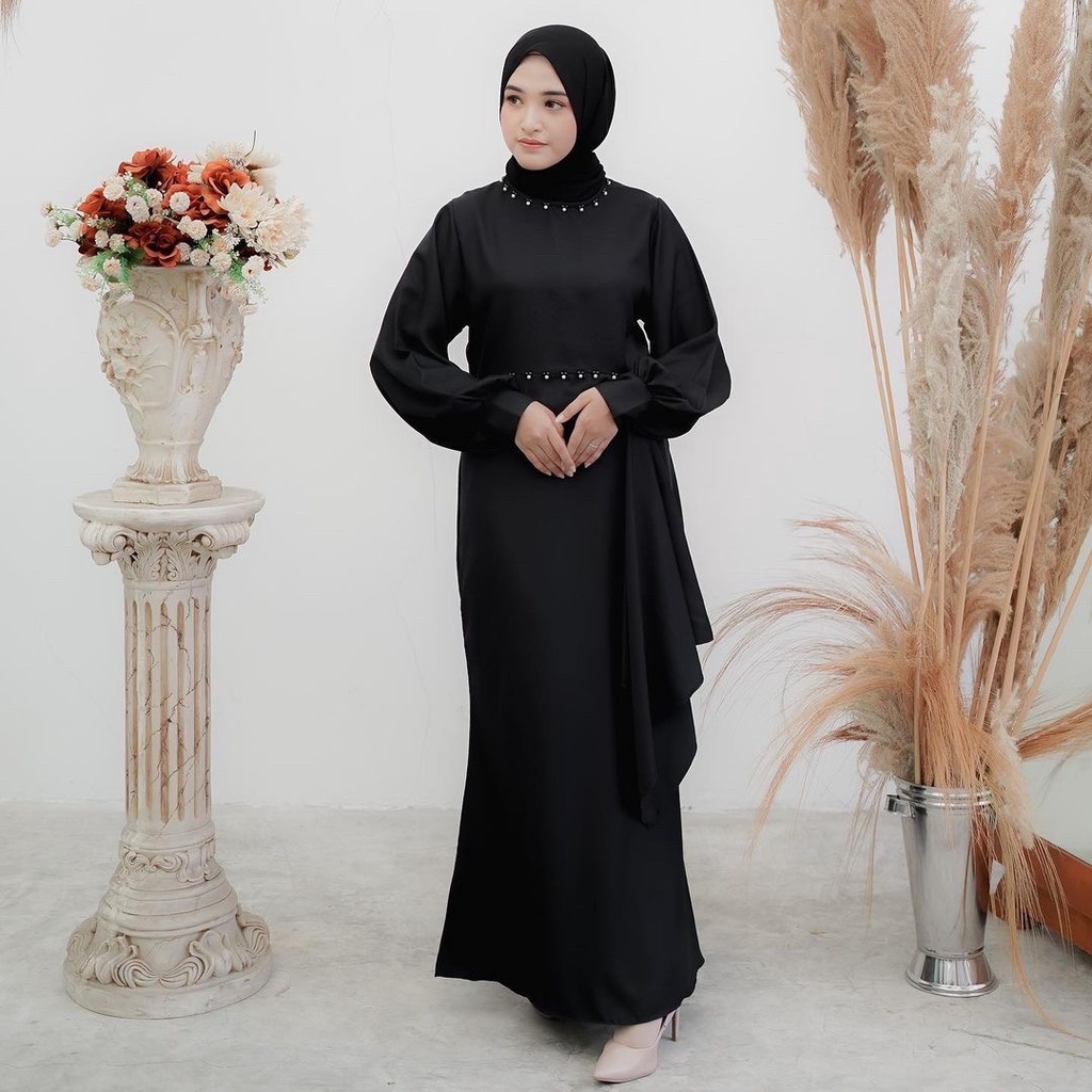 Gamis Lebaran 2023 Terbaru Dress Wanita Kondangan - faiqa Dres - Ied Series