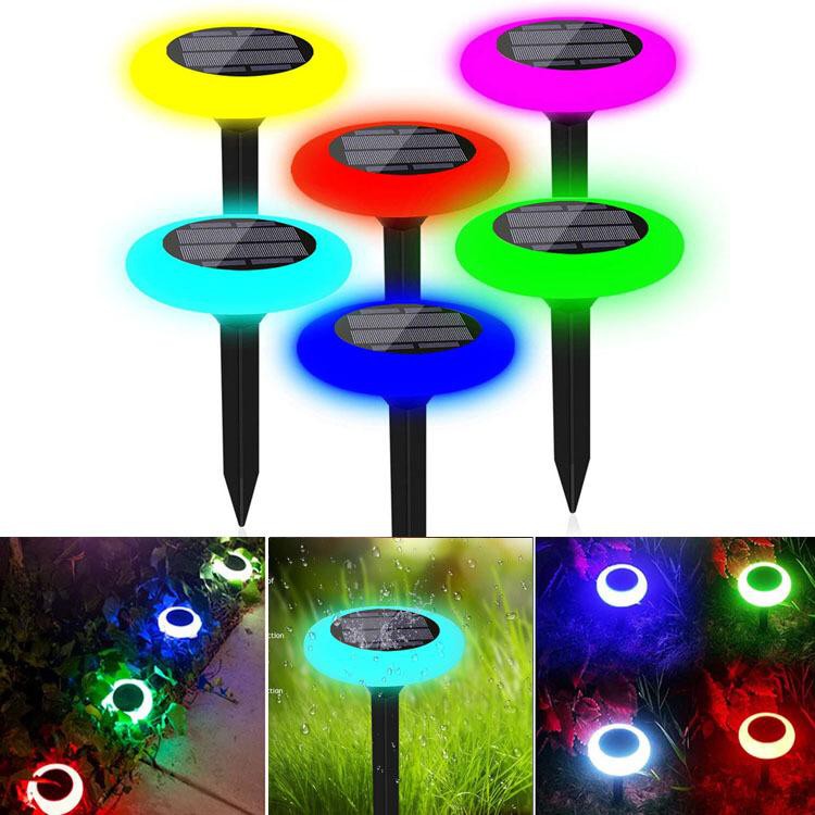 [WS] LAMPU TAMAN TENAGA SURYA WARNA WARNI / LAMPU TAMAN TENAGA MATAHARI / RGB / SOLARCELL