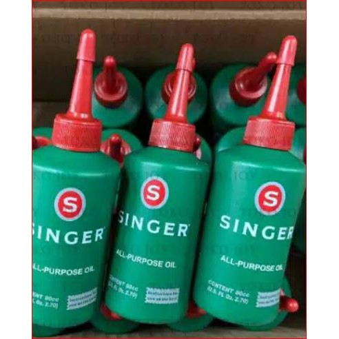 (NCS) 100% ORI MINYAK PELUMAS ANTI KARAT MEREK SINGER UNTUK RANTAI SEPEDA/ SINGER OIL ALL PURPOSE OIL