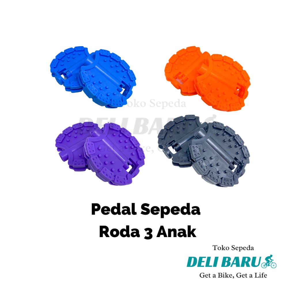 Deli baru Pedal sepeda anak roda 3 gowesan roda tiga tricycle PMB safari