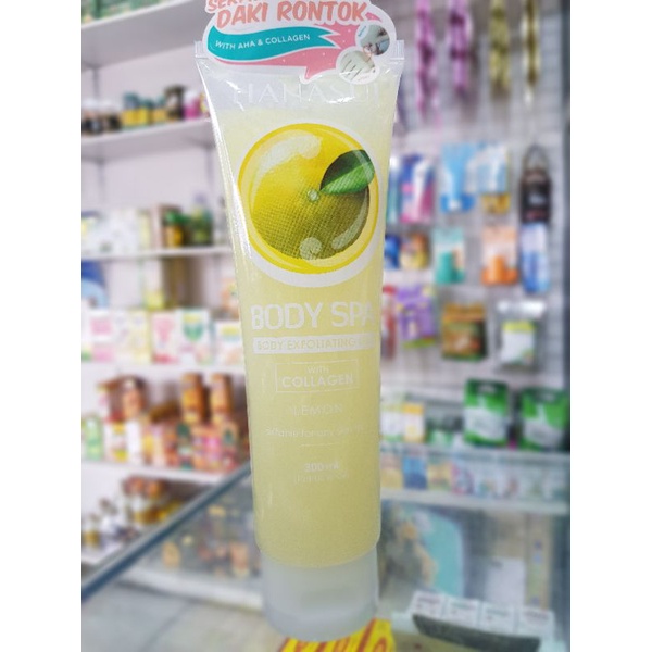 Hanasui Body SPA Lemon 300 ml / Scrub Hanasui