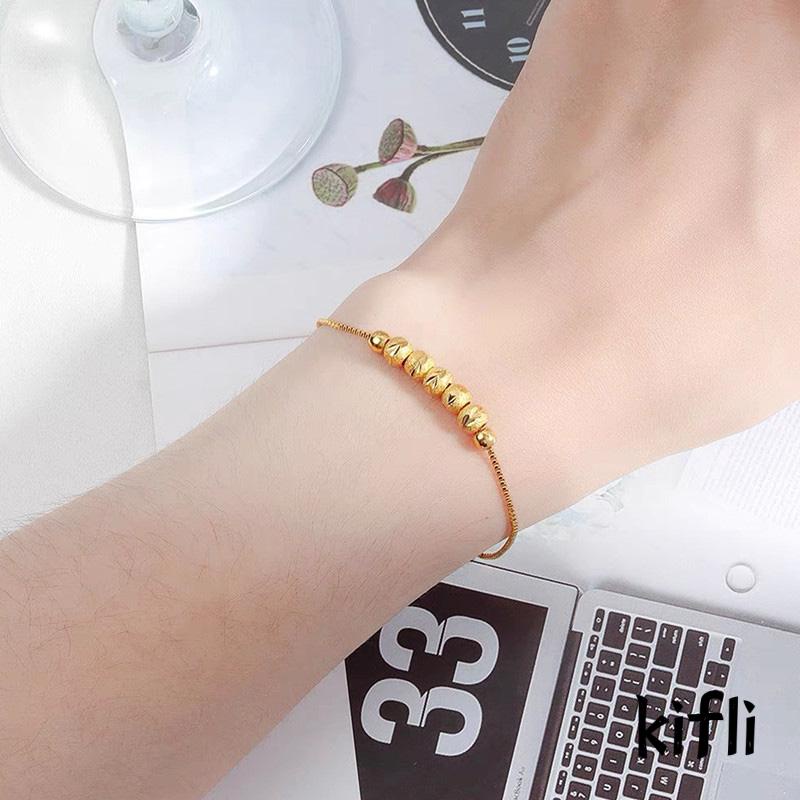 Gelang Desain Simple Tidak Pudar Untuk Wanita