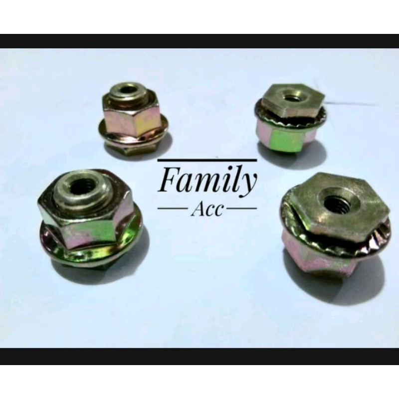 Baut Anti Jebol - Mur Windshield - Wellnut Anti Jebol Yamaha Nmax New 2020 dan Nmax Lama Harga 4pcs