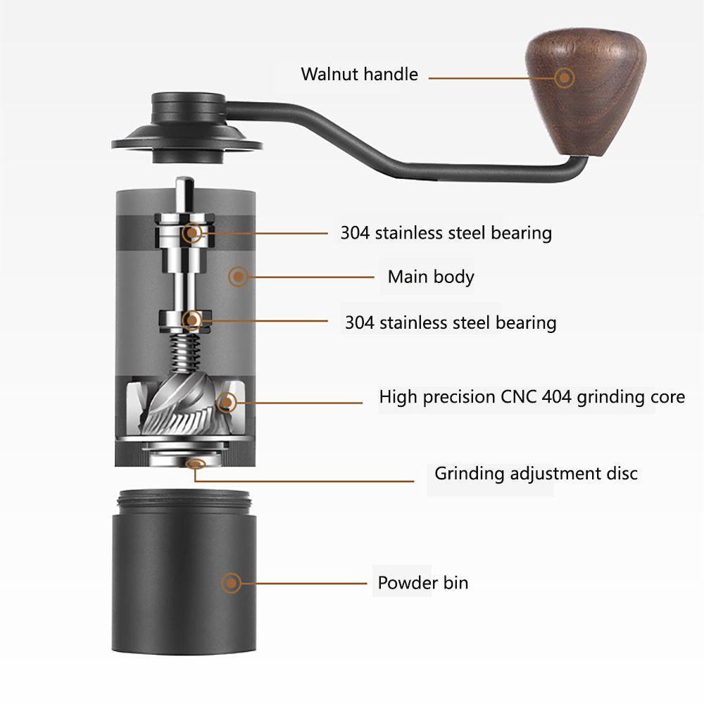 Solighter Penggiling Kopi Manual Alat Dapur Portable Untuk Hadiah Coffee Miller