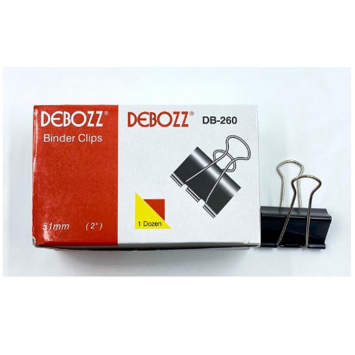 

Binder Clip DEBOZZ No.260 Binder Klip