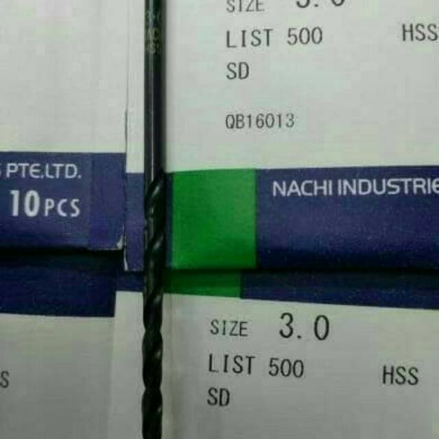 Mata bor besi 3 mm nachi