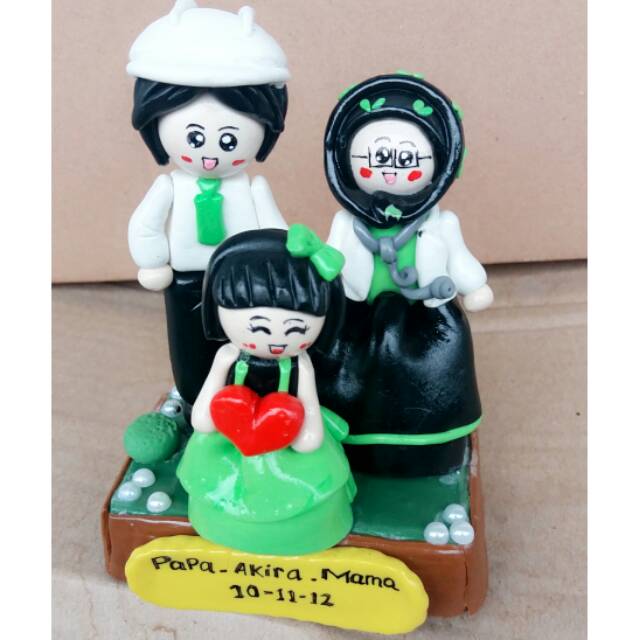 Pajangan profesi/hiasan mobil/pajangan mobil/pajangan dashboard/dekor mobil/kado custom/nametag