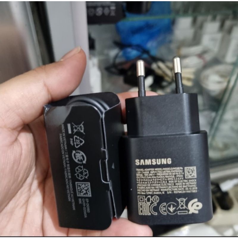Charger Samsung A52 Copotan Dr A72 A71 Original  Bawaan Samsung 100000%