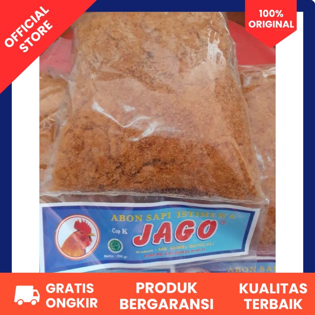 

Abon dan Gepuk Daging Sapi 150gram