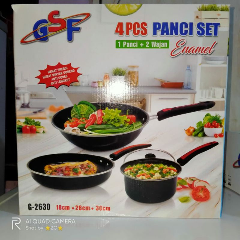 GSF set isi 3 bahan enamel