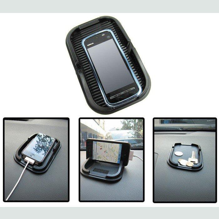 Holder Handphone Anti Slip Karet Pegangan Hp Dashboard Mobil - Buy 1 Get 1 Free