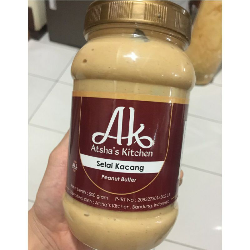 

Atsha’s Kitchen Keto/Diet Crunchy Peanut Butter/ selai kacang sehat. Tanpa Gula/ Sugar Free