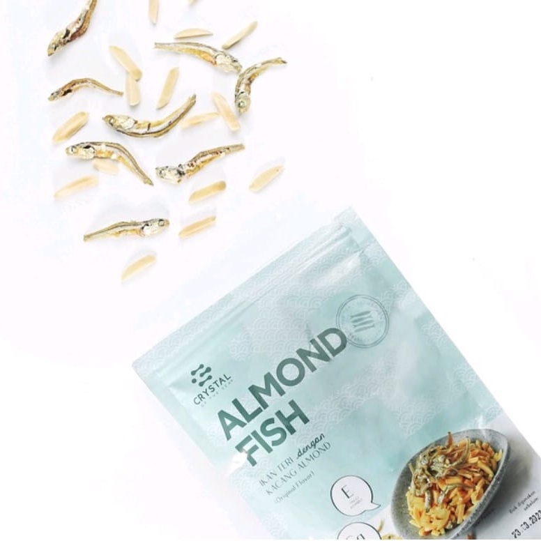 

Ikan Teri Jengki Kacang Almond Premium / Almond Fish Snack Sudah BPOM & Halal MUI