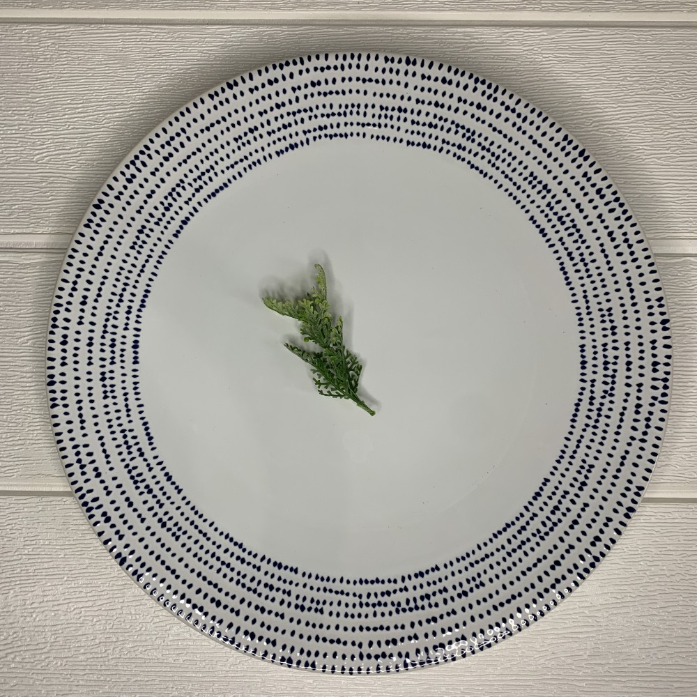 Ceramic Dinner Plate Export and Hotel Quality ( 4 pcs )