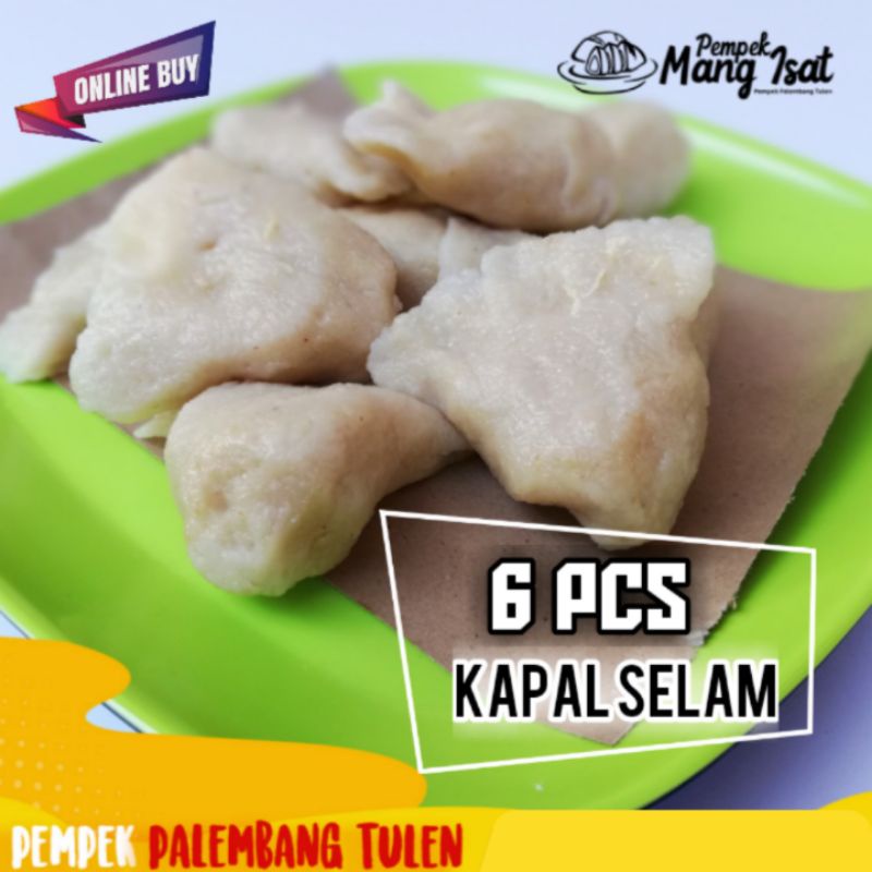 

Pempek - Paket 6 pcs kapal selam - Pempek palembang - Pempek palembang asli - Pempek mang isat
