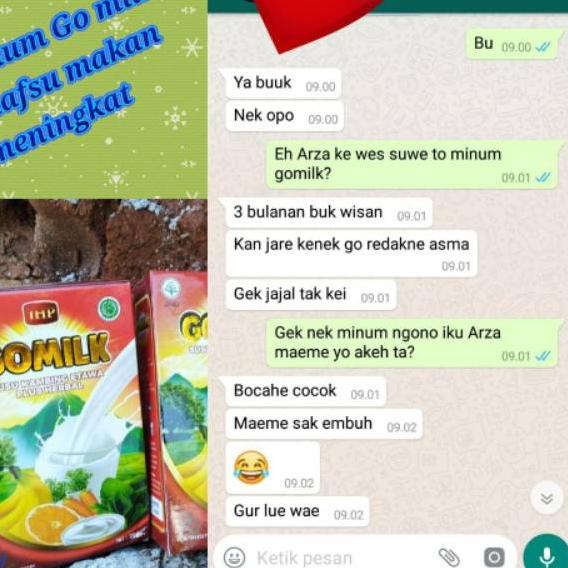

Update! GoMilk - Susu Kambing Etawa plus Herbal daun kelor