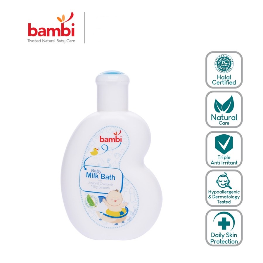 Bambi Baby Milk Bath 100ml