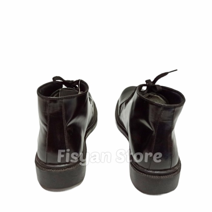 Sepatu Pantofel Exlusive Hitam Doff AR 1942