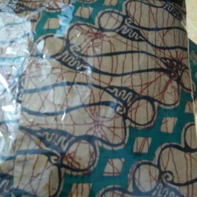 Bswart Batik Hrb026 Kenongo Hem Pendek Padi Pekalongan M L Xl Batik Pria Murah Modern Grosir