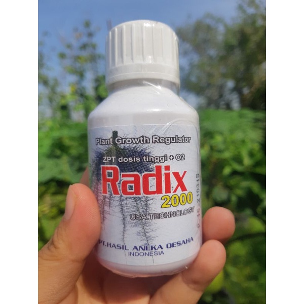 ZPT dosis tinggi +02 Radix 2000 kemasan 100ml