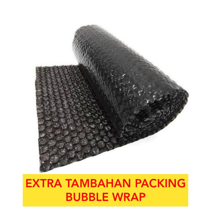 

BUBBLE WRAP UNTUK PAKING TAMBAHAN / TAMBAHAN PACKING BUBBLE WRAP
