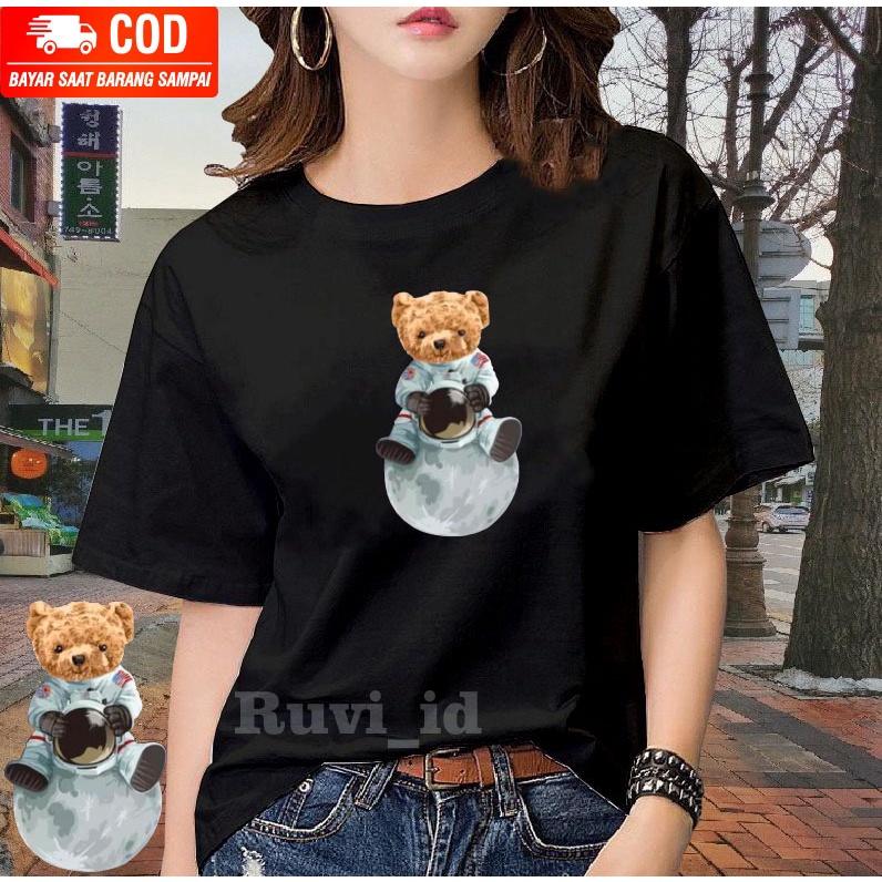 Ruvi_id-KAOS DISTRO / BELI 3 GRATIS HEADSET EXTRA BAS / KAOS BERUANG BULAN KEKINIAN / KAOS WANITA / KAOS VIRAL / KAOS KATUN COMBED / KAOS WANITA IMPORT / KAOS REMAJA / KAOS WANITA OVERSIZE /KAOS OBLONG / KAOS WANITA KOREA / KAOS JUMBO / KAOS WANITA DEWASA