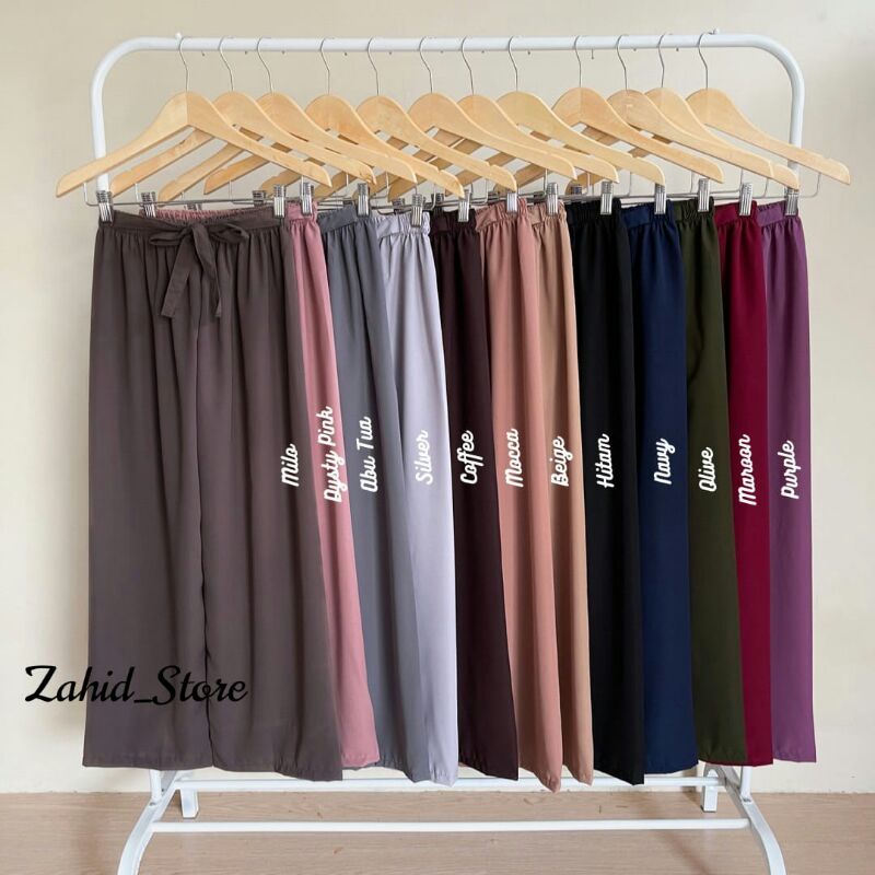 CELANA KULOT/KULOT RIBBON PANTS/CELANA RIBBON PANTS/CELANA PANJANG/KULOT WOLFIS