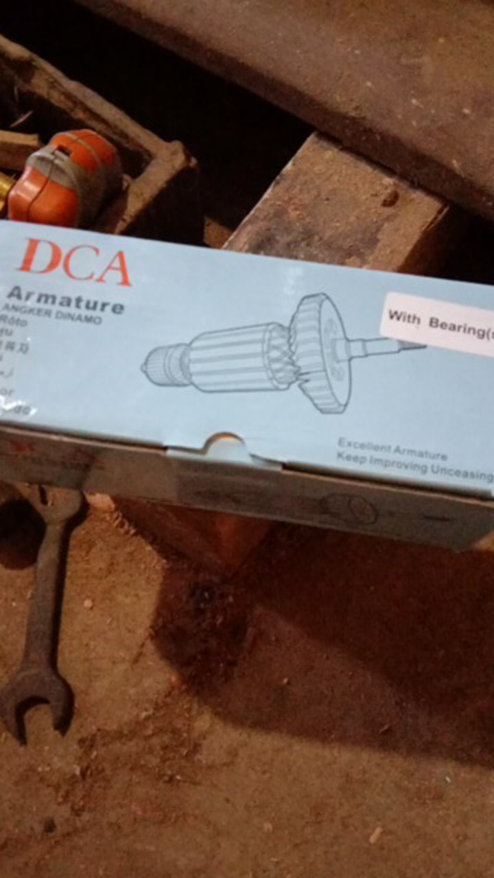 Armature N3701 Dca Armature Propil N3701 Makita Armature Trimer N3701 Angker Mesin Trimmer Makita
