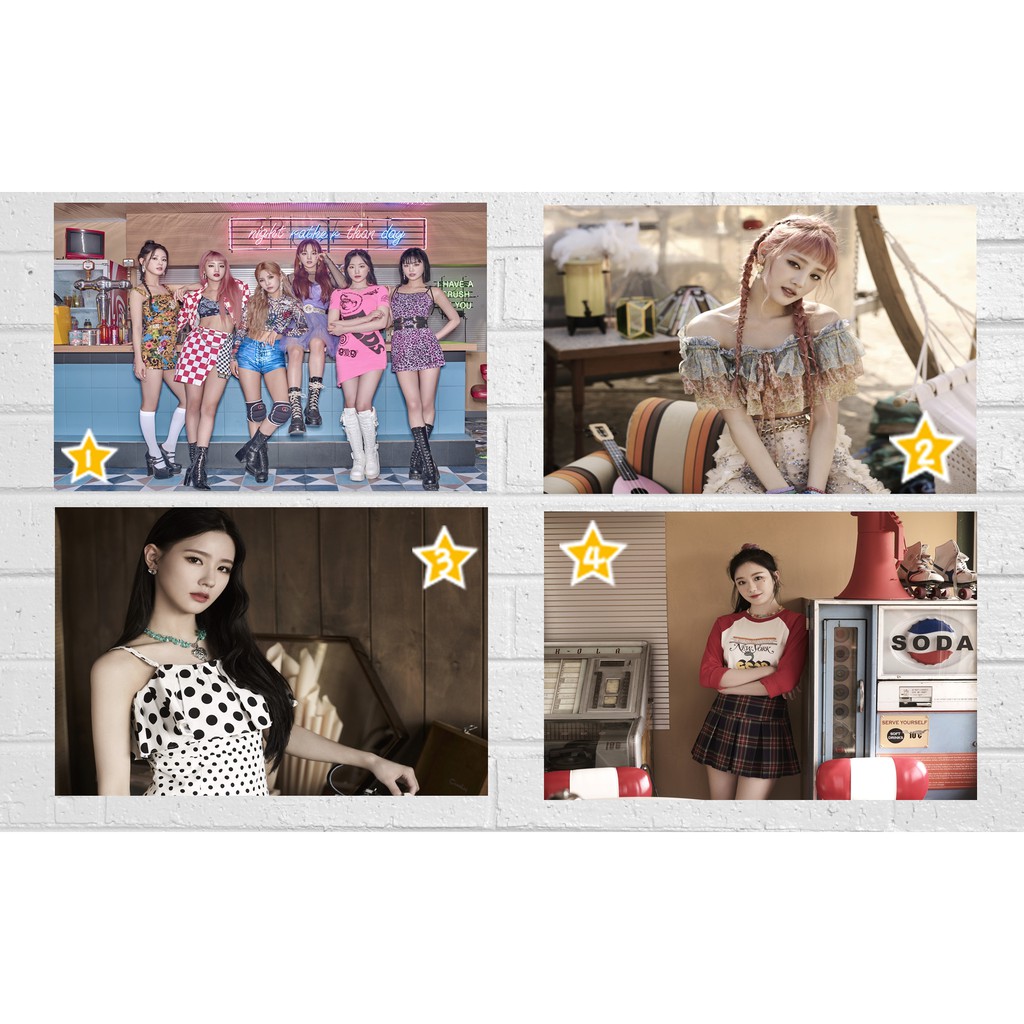 Poster (G)I-DLE / G I DLE / GIDLE - DUMDI DUMDI minnie miyeon shuhua soojin soyeon yuqi kpop