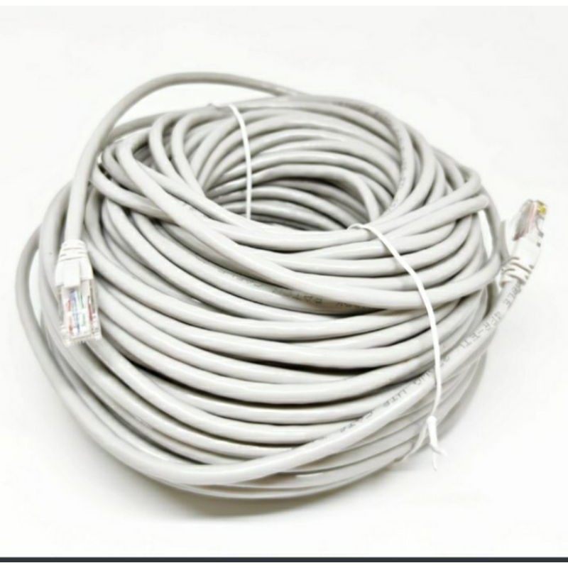 KABEL LAN 30 m CAT 6 / KABEL UTP 30 METER PABRIKAN CAT 6