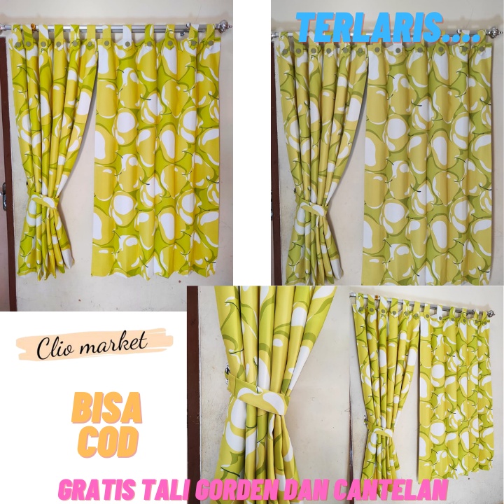 Gorden Jendela Pendek Gorden Kamar Gorden Minimalis Tirai Jendela Tirai Pendek