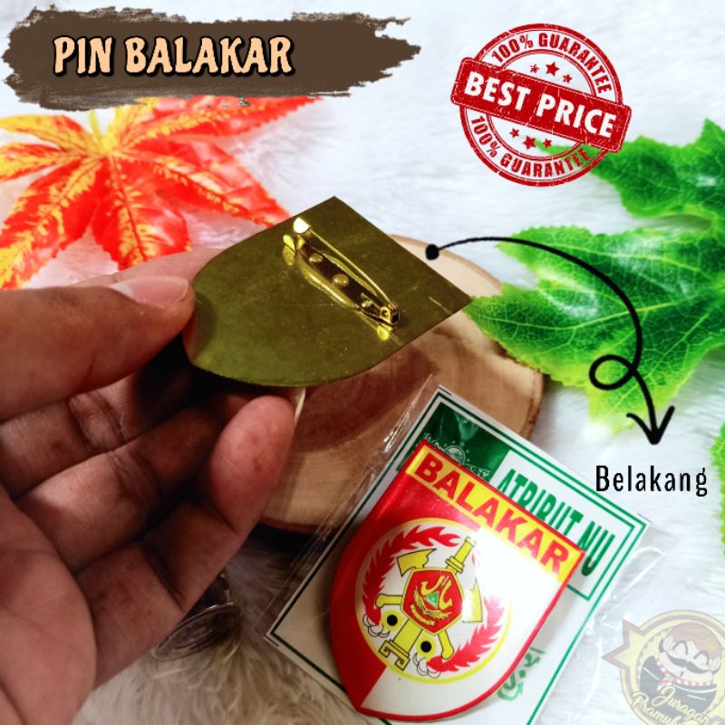 PIN BALAKAR BANSER 6 CM ( NU )