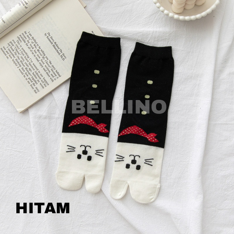 Kaos Kaki Jempol Lucu Motif Kucing/ Kaos Kaki Model Korea / Kaos Kaki Citayem Fashion Week / Kaos Kaki Wanita Jempol Import Premium Kaos Kaki Motif Kucing Lucu Premium