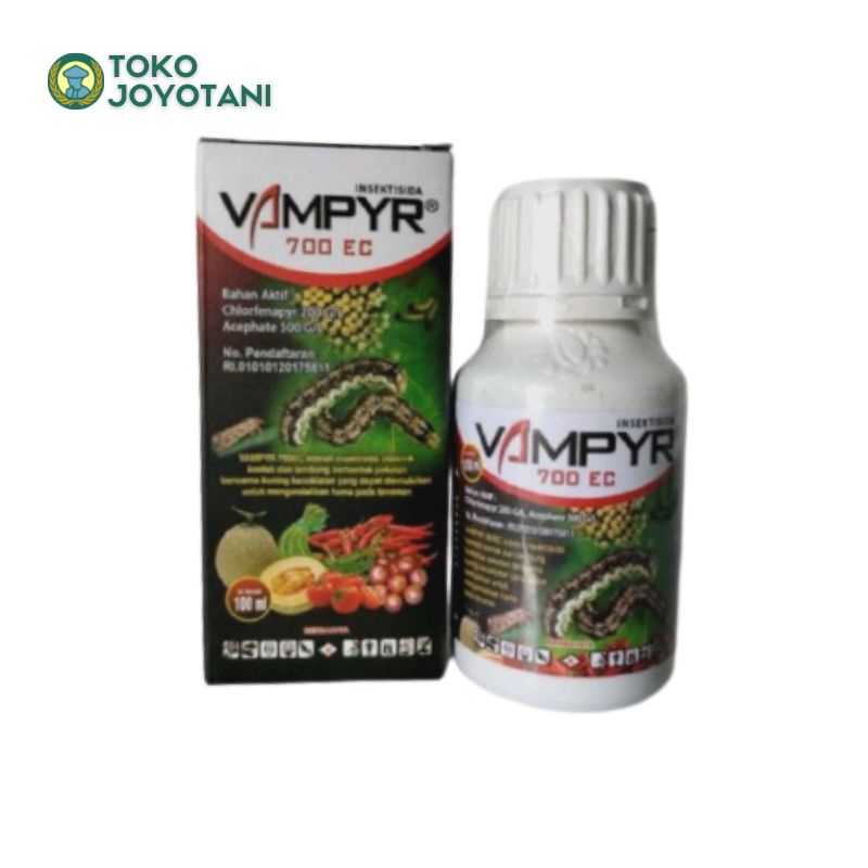 Insektisida Vampyr 700EC 200ml Pembasmi Ulat Grayak pada Tanaman Bawang Merah, Kubis, Sawi dll