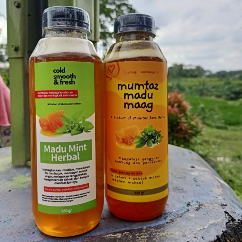 

MADU MINT MAAG HERBAL MURNI ASLI 100% ORIGINAL PREMIUM BY JAVA HILLS HONEY MADU ASLI 650gr